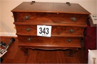 (2 Drawer) Chest With Lift Up Top (12" X 23"X