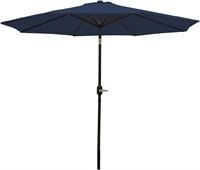 Sunnydaze 9-Foot Patio Umbrella Navy Blue