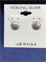 Tribal Sterling silver earrings