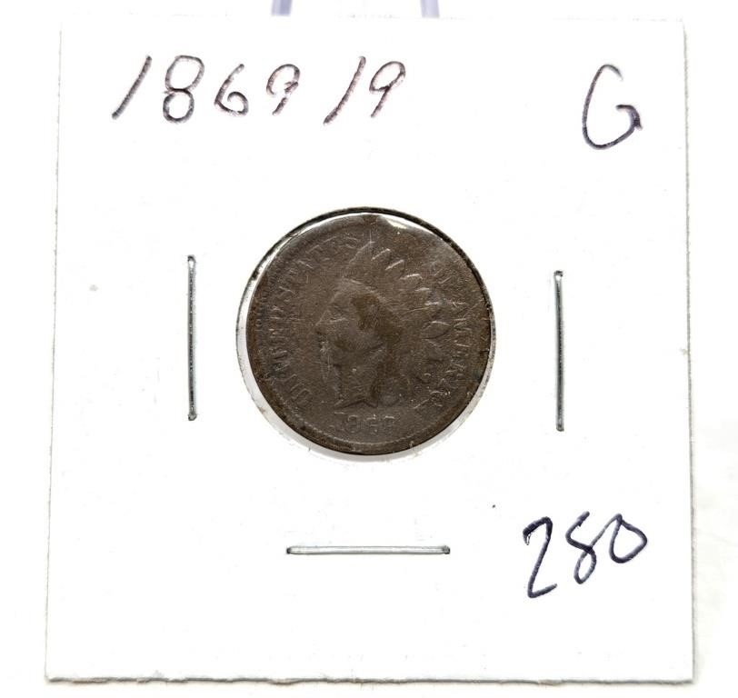 1869/9 Cent G