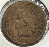 1875 Indian Head Penny