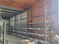4 Sections of 10' Pallet Racking and 1 Extra Set