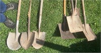 Yard Shovels; 7 Total