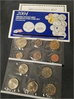 2004 uncirculated Philadelphia coin set