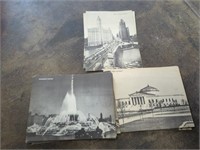 Vintage large post cards