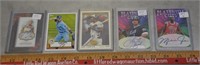 Signed sports cards, see pics