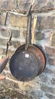 Qty Large Frying Pans