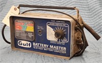 Vintage Gulf Battery Master 12/6V Battery Analyzer