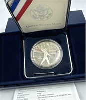 2006 Proof Silver Dollar, Benjamin Franklin
