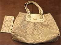 Authentic Coach purse and wallet