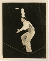 8x10 Tight rope performer Hoyt photo