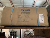 Tytan Tarps 16' x 20' Blue Tarps (6 Tarps)