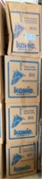 4 Boxes of Konie water Cups (5000 cups each box)