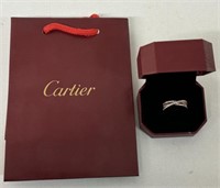 CARTIER RING SZ 7