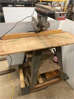 Dewalt 10” radial arm saw. Works