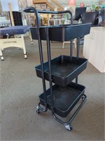 3-Tier Rolling Cart Station