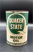 Vintage Full Unopened Quaker State Oil