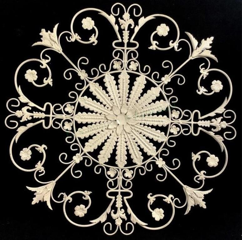 Ornate Metal Wall Decor