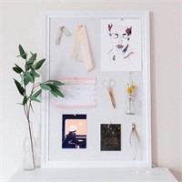 Cork Board with Wood Frame