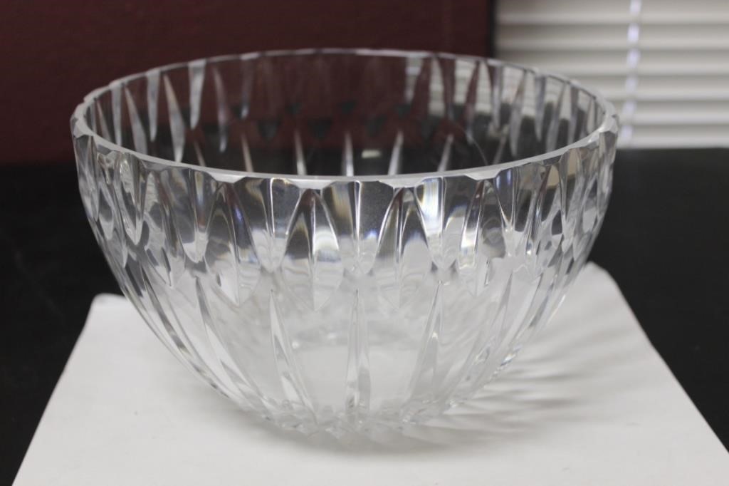 A Cut Glass Bowl