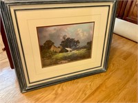 Wood Framed Picture by Windberg