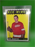 1965 - 1966 Topps Hockey Pit Martin, Near Mint ,
