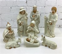 8 piece Nativity Set 5-12"