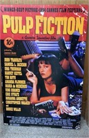 Pulp Fiction Movie Poster. Hardboard (23.5" X