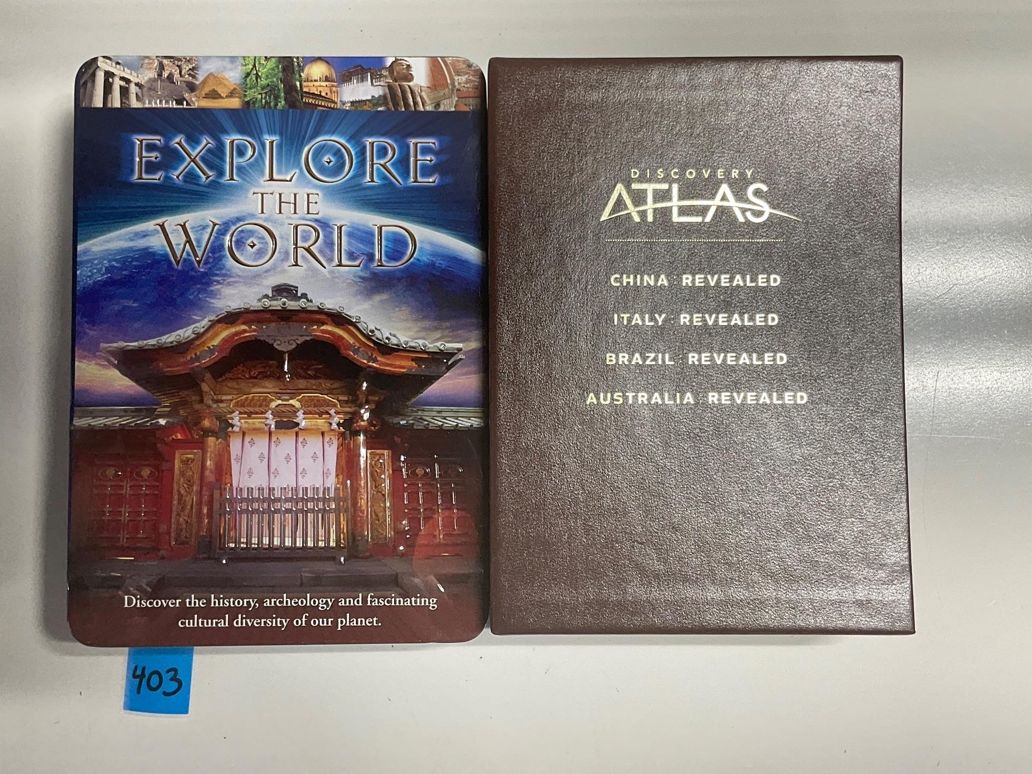 Lot of DVDs Explore The World - Discover Atlas