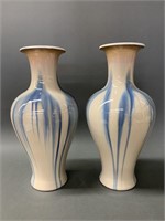 Pair of Spectacular Chinese Glazed Vases
