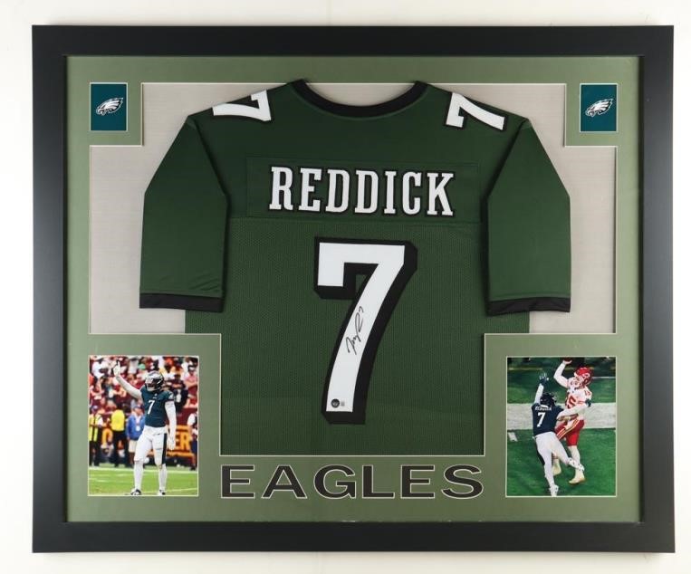 Framed Hand-Signed Haason Reddick Jersey