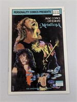 Music Comics Tour #2 Metallica Unauthorized Bio