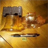 2 Pieces Avon Glass