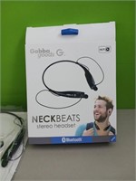 Bluetooth  NECKBEATS  STEREO HEADSET
