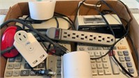Adding Machines, Mouse, Power Strip