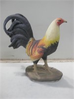 14" Tall Resin Rooster Statue See Info