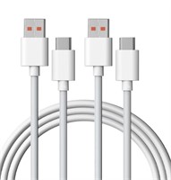 (New)USB C Cable 5A Fast Charging [2-Pack