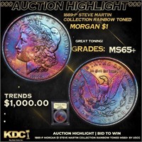 ***Auction Highlight*** 1889-p Morgan Dollar Steve