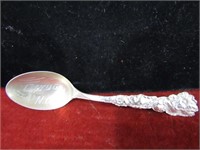 Antique Sterling Silver Advertising Spoon.