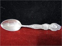 Antique Sterling Silver Advertising Spoon.