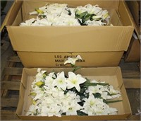Box of Artificial White Buds