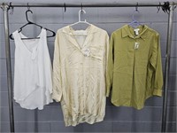 3x The Bid Soft Surroundings Shirt - See Photos