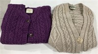 2 sweaters- Kilronan, Arancrafts - size M/L - XL