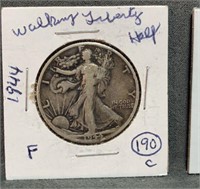 1944 Walking Liberty Half Dollar US Mint Coin