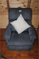 Lay-Z-Boy Blue Reclining Chair