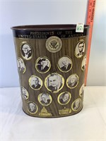 Presidents of the US Weibro Corp. Trash Can