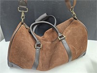 Really Nice Leather & Suade Travel Bag