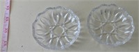Small crystal candy dishes