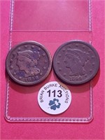 1844 1846 Large Cent
