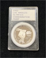 1983 S Los Angeles Olympic Proof Silver Dollar